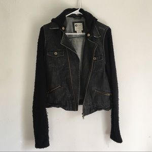 Billabong denim/sweater jacket